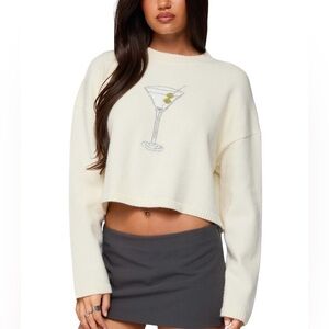 NWT Edikted Martini Sweater